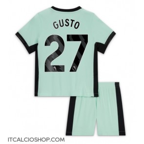 Chelsea Malo Gusto #27 Terza Maglia Bambino 2023-24 Manica Corta (+ Pantaloni corti)